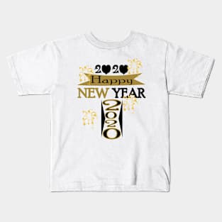 Happy New Year 2020 Kids T-Shirt